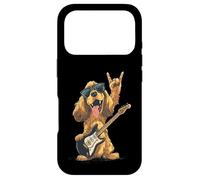 Funny Rock Dog Playing Guitar Retro Style Cocker Spaniel Case for iPhone 17 Pro