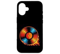 Funny Rock Heavy Metal Guitar Drums Music Gift Vinyl Case for iPhone 16