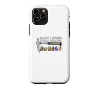 Funny Rock Licker Faces Geologist Rockhound Hammer Case for iPhone 11 Pro