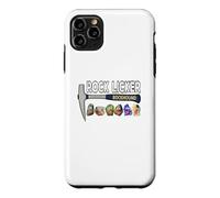 Funny Rock Licker Faces Geologist Rockhound Hammer Case for iPhone 11 Pro Max