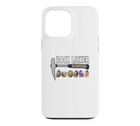 Funny Rock Licker Faces Geologist Rockhound Hammer Case for iPhone 13 Pro Max