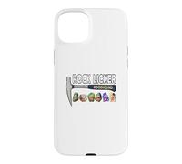 Funny Rock Licker Faces Geologist Rockhound Hammer Case for iPhone 15 Plus