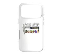 Funny Rock Licker Faces Geologist Rockhound Hammer Case for iPhone 17 Pro