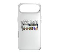 Funny Rock Licker Faces Geologist Rockhound Hammer Case for iPhone Air