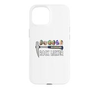 Funny Rock Licker Geologist Rockhound Hammer Case for iPhone 15