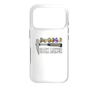 Funny Rock Licker Geologist Rockhound Hammer Case for iPhone 17 Pro