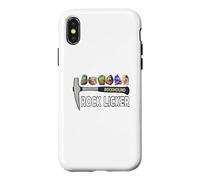 Funny Rock Licker Geologist Rockhound Hammer Case for iPhone X/XS