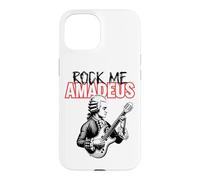 Funny Rock Me Wolfgang Amadeus Mozart Case for iPhone 15