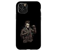 Funny Rock Metal Guitar Drums Music Gift Abraham Lincoln Case for iPhone 11 Pro