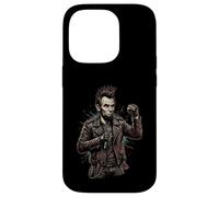 Funny Rock Metal Guitar Drums Music Gift Abraham Lincoln Case for iPhone 14 Pro