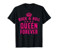 Funny Rock N Roll Queen Concert Gift For Women Ladies Girls T-Shirt