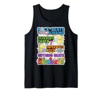 Funny Rock Paper Scissors Kindergarten First Day of School Tank Top