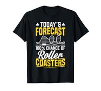 Funny Roller Coaster Theme Park Rollercoaster T-Shirt