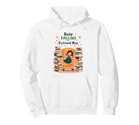Funny Romance Reader Busy Falling For Fictional Men Pullover Hoodie