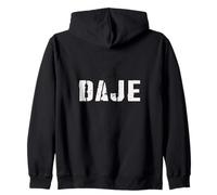 Funny Romanesco aphorism from the Rome dialect Zip Hoodie