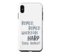 Funny Romeo Harp Pun for Harpist Case for iPhone XS Max