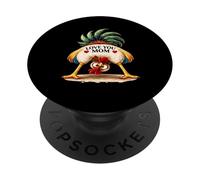 Funny Rooster Chicken Butt Love You Mom Chicken Mom PopSockets Adhesive PopGrip