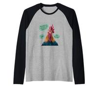 Funny Rooster Saying: 'Remember When? Yeah, Me Neither' Raglan Baseball Tee