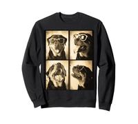 Funny Rottweiler Dog Photo Booth Memories Cool Animals Sweatshirt