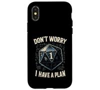 Funny RPG Don’t Worry I Have a Plan Case for iPhone X/XS
