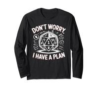 Funny RPG Don’t Worry I Have a Plan Long Sleeve T-Shirt