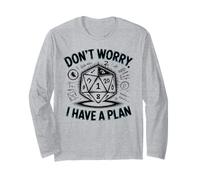 Funny RPG Don’t Worry I Have a Plan Long Sleeve T-Shirt