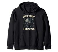 Funny RPG Don’t Worry I Have a Plan Zip Hoodie