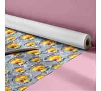 Funny Rubber Duck Adult Wrapping Paper - Rude Don’t Be A Duck-ing Cunt Gift Wrap Sheets, Cheeky Bubbles Birthday, Novelty Offensive Present -195 (Large Sheet - 58 x 85cm / 22.8" x 33.4" inches)