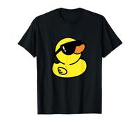 Funny Rubber Duck Cool Duck Sunglasses Yellow Ducky Duckie T-Shirt