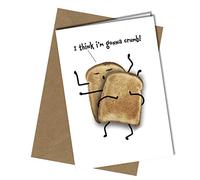 Funny Rude BIRTHDAY / VALENTINE / ANNIVERSARY Card Gonna Crumb Toast Card Boy Girl HUMOUR #1470
