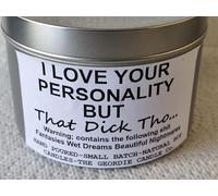 Funny Rude Candle Gift - Soy Wax 30 Hour Candle - Novelty Gift UK (Passive Aggressive)