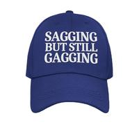 Funny Rude Cap Sagging But Still Gagging Baseball Cap (UK, Alpha, One Size, Navy)