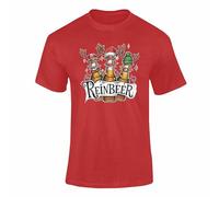 Funny Rude Christmas Reinbeer T-Shirts for Men & Women - Festive Christmas Shirts UK, Humorous Xmas Jumpers Alternative