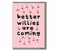 Funny Rude Divorce Card For Women Friend Sister Colleague - Naughty Humorous Break Up Joke - Blank Inside With Envelope - D4