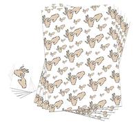 Funny Rude Gift Wrap & Gift Tags Wrapping Paper Sheets Perfect for Valentine's Anniversary & Birthday 6 Pack