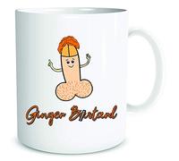Funny Rude Ginger Friend Mug Secret Santa Novelty Present Ginger B*stard Humour Coffee Cup Husband Boyfriend Birthday Christmas Jift Valentines Banter WSDMUG1821