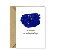 Funny Rude Happy Birthday Card Look at The Stars Coldplay Joke