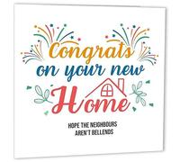 Funny Rude Happy New Home Card - be**ends - Congratulations House warming Cards