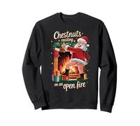 Funny Rude Santa Xmas - Naughty Offensive Adult Humor Sweatshirt