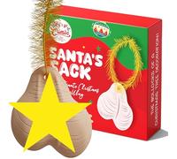 Funny Rude Xmas Tree Ornament Hanging Bauble Prank Prop Gag Joke Secret Santa Gift Stocking Filler Ball