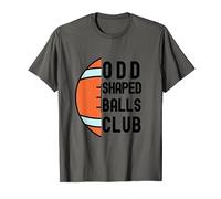 Funny Rugby Ball Player Joke Pun Rugby Odd Shaped Ball Club T-Shirt