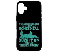 Funny Rugby Suck It Up Cupcake Men Women Ruck Case for iPhone 16 Plus