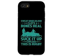 Funny Rugby Suck It Up Cupcake Men Women Ruck Case for iPhone SE (2020) / 7/8
