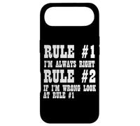 Funny - Rule Number One I'm Always Right Case for iPhone Air