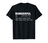 Funny Run-derful Definition Runner Feels When Finish Running T-Shirt