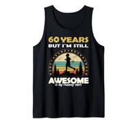 Funny Run Runner awesome 60 years old birthday Tank Top