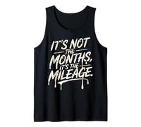 Funny Running Apparel s Fitness Gym Mileage Tank Top