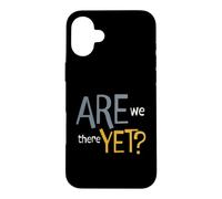Funny Running Are We Already Here? Case for iPhone 16 Plus