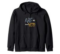 Funny Running Are We Already Here? Zip Hoodie