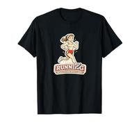 Funny Running Because Punching People is Wrong Runner T-Shirt